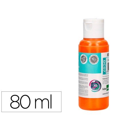 Pintura Acrilica Frasco de 80 Ml Laranja