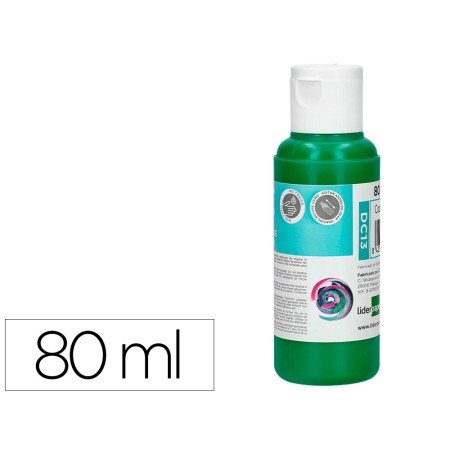 Pintura Acrilica Frasco de 80 Ml Verde Escuro