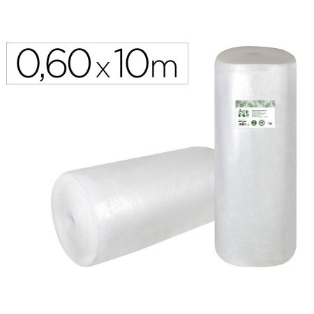 Plastico com Bolhas Ecouse 0.60X10M 30% de Plastico Reciclado