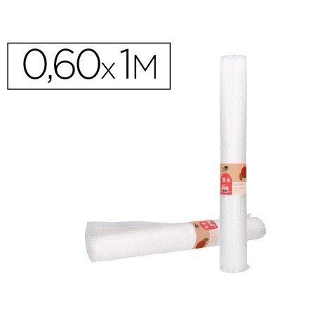 Plastico com Bolhas Ecouse 0.60X1M 30% de Plastico Reciclado