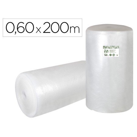 Plastico com Bolhas Ecouse 0.60X200M 30% de Plastico Reciclado