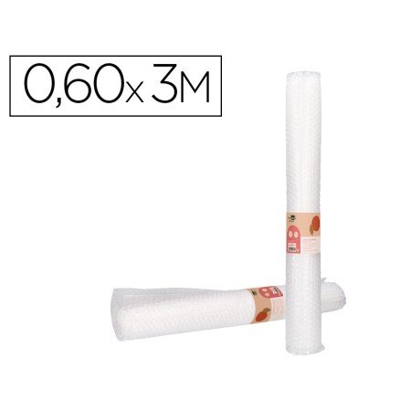 Plastico com Bolhas Ecouse 0.60X3M 30% de Plastico Reciclado