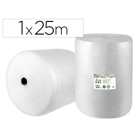 Plastico com Bolhas Ecouse 1X25M 30% de Plastico Reciclado