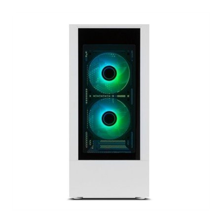 Gabinete para computador gamer nox hummer nemesis atx 2 x usb 3.0 2 x usb 2.0 branco argb