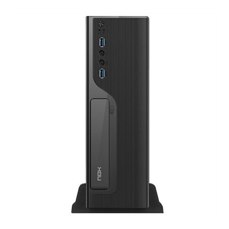 Gabinete de computador nox slim lite070 micro atx 2 x usb 3.0 1 x 80mm 500w preto