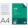 Recarga Din A4 100 F 100 Gr Quadricula5 Mm Sem Margen 4 Furos Bandas de 5 Cores