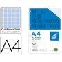 Recarga Din A4 100 Folhas 100G/M2 Quadricula 2Mm com Margem 4 Furos