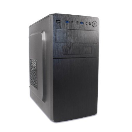 Caixa do computador microatx mpc28 2 usb3 .0 fonte de alimentação 500 w preto oem