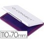 Almofada Para Carimbo Q-Connect 110X70 Mm Violeta