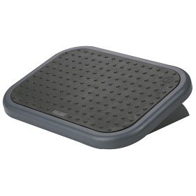 Apoio de Pes Q-Connect Ajustavel com Tapete de Borracha 450X330X85Mm