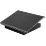 Apoio de Pes Q-Connect Metalico Ajustavel 3 Alturas 415X326X103 Mm