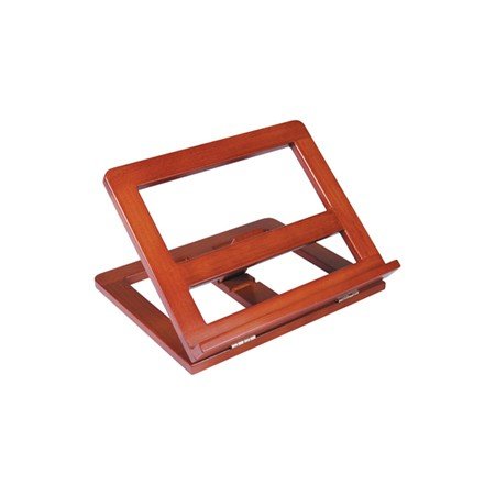 Atril Madeira. Cor Cognac, 4 Posicoes, 207 x 257 x 317 Mm