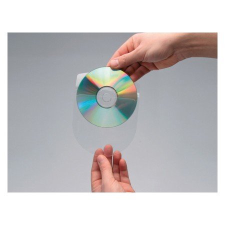 Bolsa Autoadesiva Para Cd Q-Connect com Aba Pack de 10 Unidades