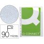 Bolsa Catalogo Q-Connect Corte Obliquo 290X195 Mm Cristal 4 Furos Pvc 90 Mc Caixa de 100 Unidades