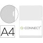 Bolsa Dossier Q-Connect em Plastico Din A4 120 Microns Incolor Pack 10 Unidades