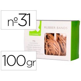 Elasticos Q-Connect 100 Gr Numero 6