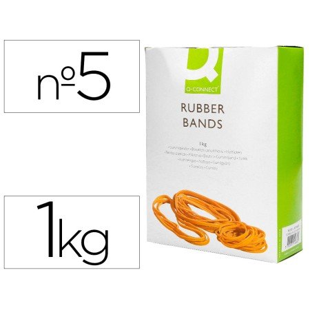 Elasticos Q-Connect 1000 Gr Numero 5