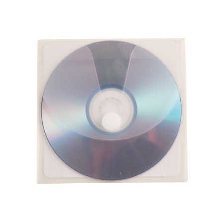 Envelope Para Cd Q-Connect Polipropileno Autoadesivo com Velcrobolsa com 5 Unidades