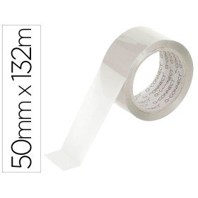 Fita Adesiva Q-Connect Polipropileno Transparente 132Mt x 50Mm