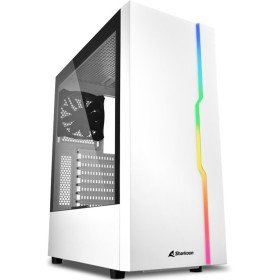 sharkoon rgb slider atx box 2xusb3.0 2xusb2.0 sem fonte branca