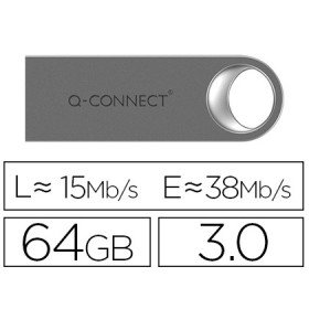 Pen Drive USB Q-Connect Flash Premium 64 Gb 3.0