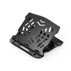 Suporte Q-Connect Para Portatil Ate 17" Ajustavel 7 Angulos Diferentes Preto 260X280X60 Mm