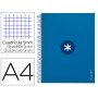 Caderno Espiral Din A4 Antartik Capa Forrada 120 F 100 Gr Quadricula 5Mm 5 Bandas Cor Azul Escuro