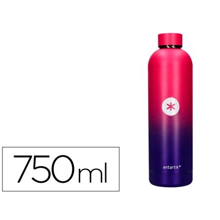 Garrafa Antartik Isotermica Aco Inoxidavel Livre de Bpa 750 Ml Cor Lilas/Rosa