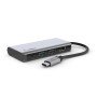Adaptador Belkin Avc006Btsgy Multimedia Usb-C A Usb-C Pd 2Xusb 3.0 Hdmi 4K 100W