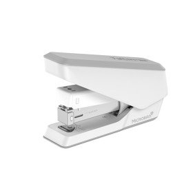 Agrafador Fellowes Easypress Lx840 Protecao Antibacteriana Capacidade 25 Folhas Usa Agrafes 24/6 E 26/6 Branco