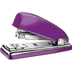 Agrafador Petrus 226 Classic Wow Violeta Metalizado Capacidade 30 Folhas em Blister