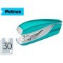 Agrafador Petrus Mod 635 Petrus Wow Turquesa Metalizado Capacidade 30 Folhas