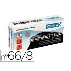 Agrafes Rapid N 66/8+ Galvanizados Super Strong Caixa de 5000 Agrafes