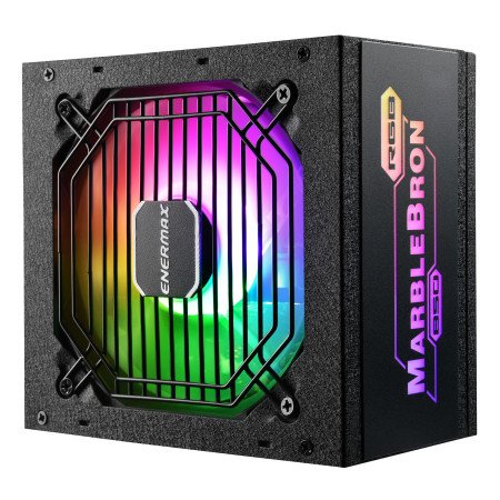 Fonte de alimentação enermax mármorebron 850w 80+ bronze semi - modular rgb