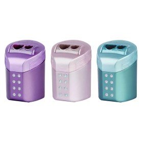 Apara Lapis Faber Castell Duplo Roll On Sparkle