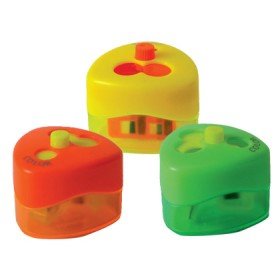 Apara Lapis Mor Top Swing 959 3 Usos com Deposito Top Cores Neon Sortidas