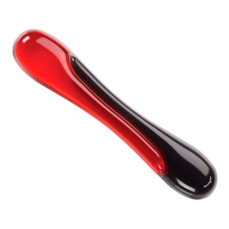 Apoio de Pulsos Kensington Duo Gel Teclado Cor Preto/Vermelho 240X182X25 Mm