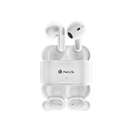 Auricular Ngs Artica Duo Bluetooth Tatil 30 Horas Autonomia Cor Branco