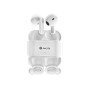 Auricular Ngs Artica Duo Bluetooth Tatil 30 Horas Autonomia Cor Branco
