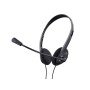 Auricular Trust Basics com Microfone Ajustavel USB 2.0 Comprimento Cabo 180 Cm Cor Preto