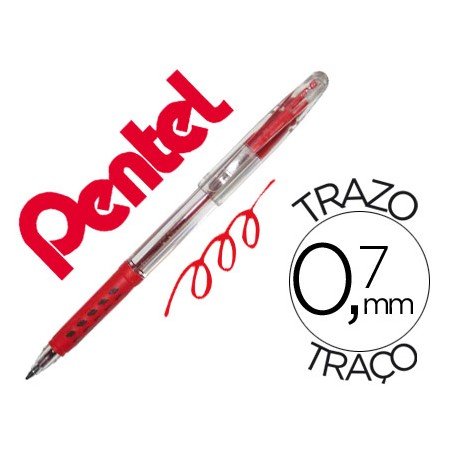 Blister Esferografica Bk101 1 Unidade - Vermelho