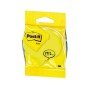 Bloco de Notas Adesivas Post-It Redondas Neon, Amarelo, Cinza