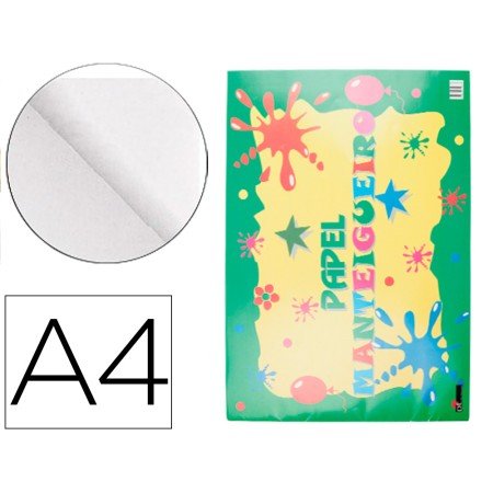 Bloco Papel Manteigueiro Din A4 24 Folhas 120 Grs