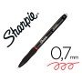 Boligrafo Sharpie Retractil Tinta Gel Punta 0,7 Mm Color Rojo