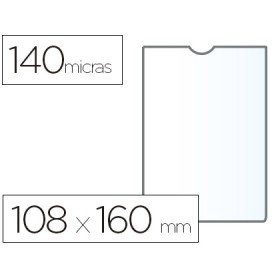 Bolsa Catalogo Esselte Plastico 140 Microns Medidas 108X160 Mm