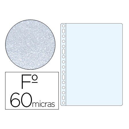 Bolsa Catalogo/Mica Esselte Folio Polipropileno 60 Microns Martelada Caixa de 100 Unidades