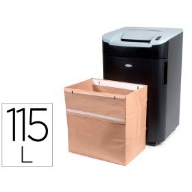 Bolsa de Residuos Rexel Reciclavel Para Destruidoras Gama Rl Capacidade 115 L Pack de 50 Unidades 330X510X490 Mm