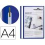 Bolsa Dossier Duraplus Din A4 com Fastener Azul 2579-06