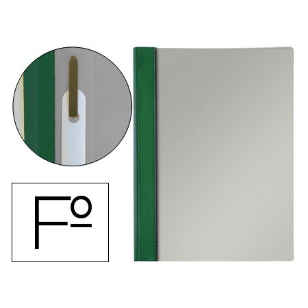 Bolsa Dossier Esselte Fastener Pvc Folio Verde