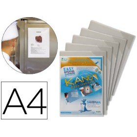 Bolsa Magnetica Tarifold Din A4 Rigida E Anti Reflexo Pack de 5 Unidades